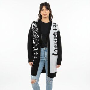 Studio Ghibli Spirited Away Cardigan Her Universe Zip Sweater Small Medium